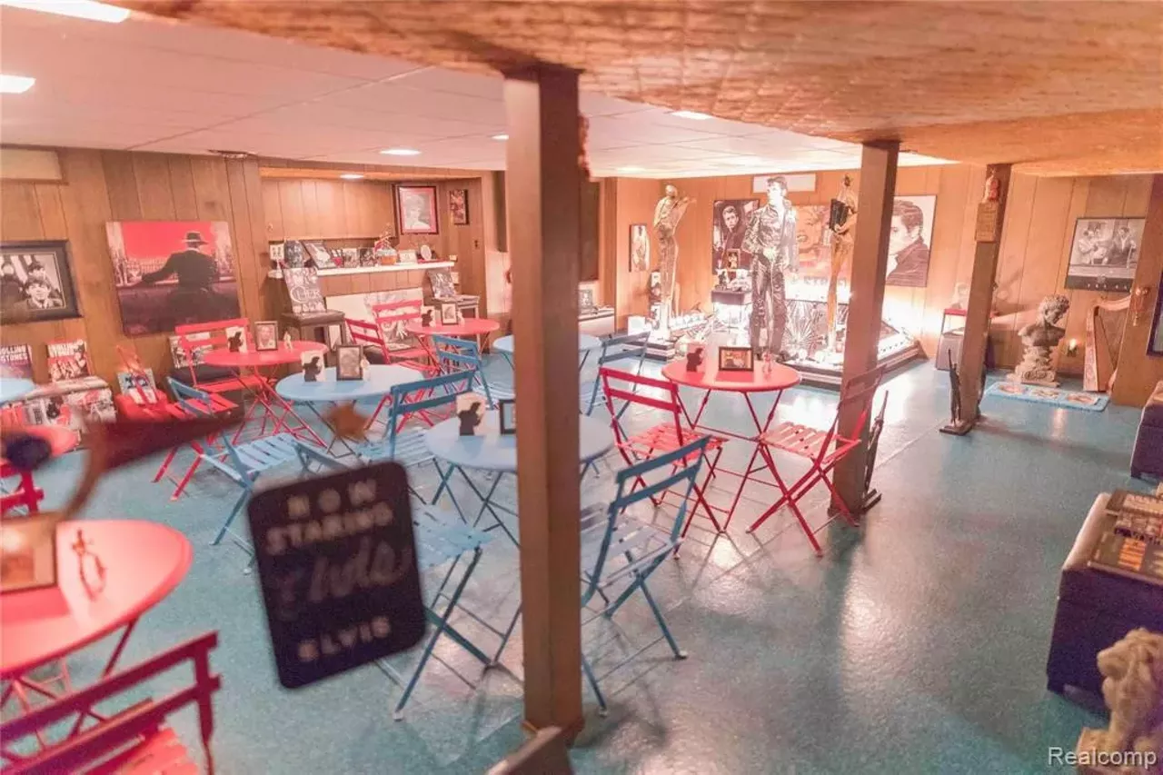 Image: Detroit's most extra house is back on the market [PHOTOS]