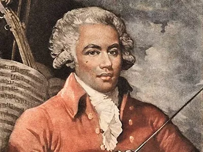 Chevalier de Saint-Georges is considered the first known classical music composer of African descent.