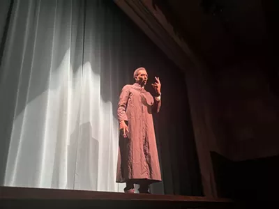 Roosevelt Johnson plays ex-Detroit mayor Kwame Kilpatrick in Strawberry — What Party.