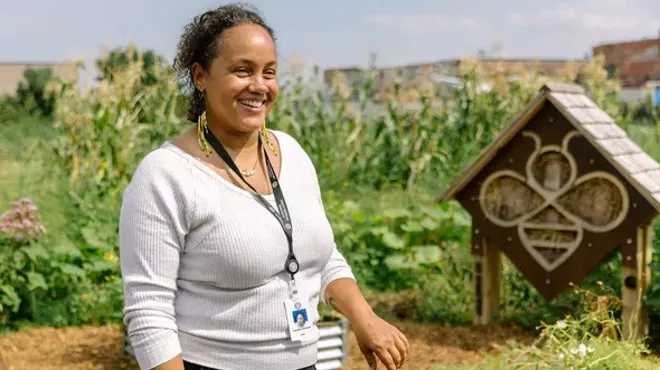 Director of Urban Agriculture of Detroit Tepfirah Rushdan.